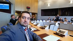 Europarlament, posiedzenie w sali obrad komisarzy europejskich